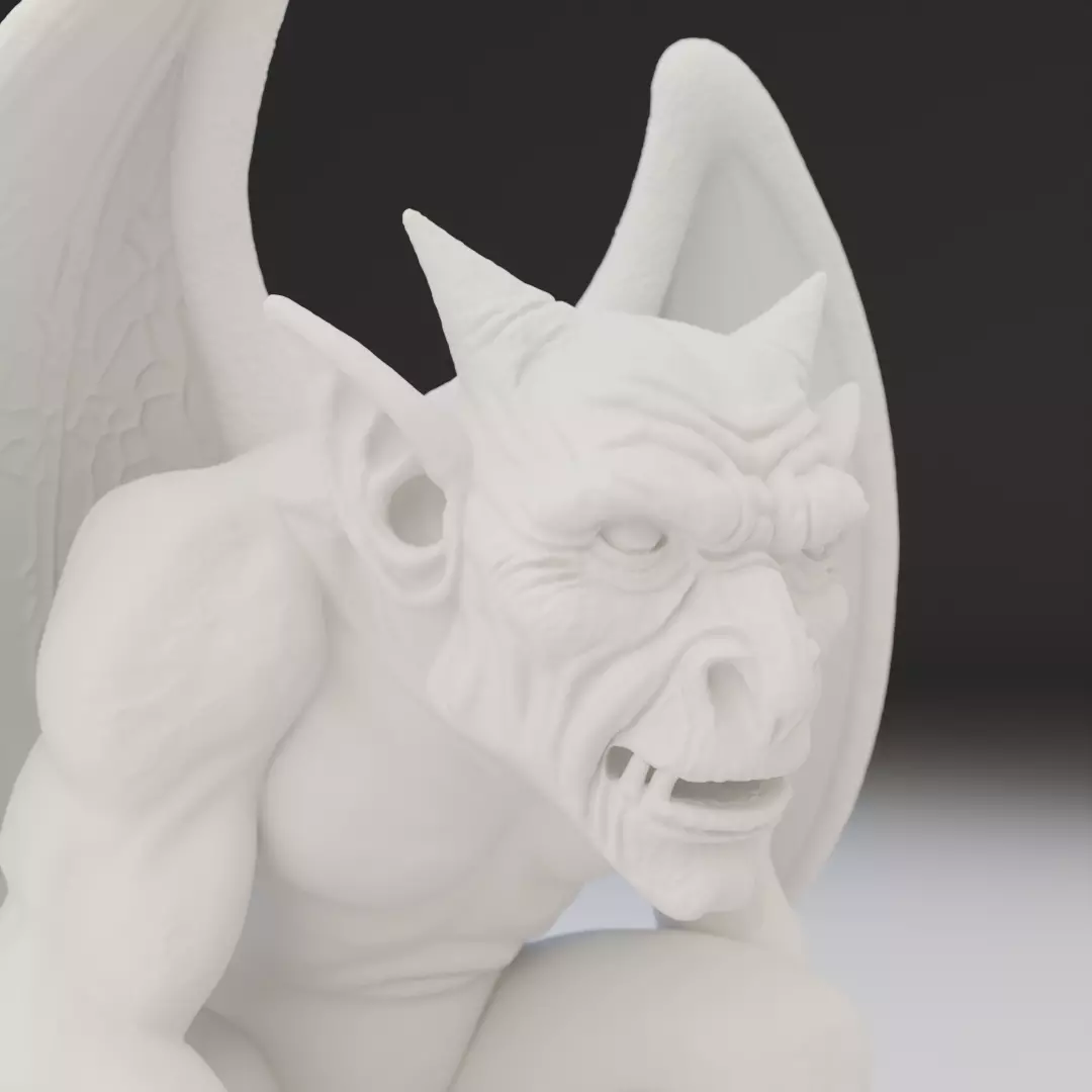 Gargoyle 3D print model_18