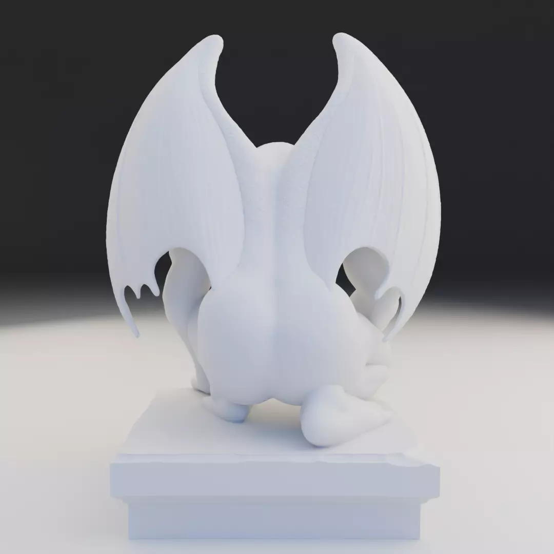 Gargoyle 3D print model_2