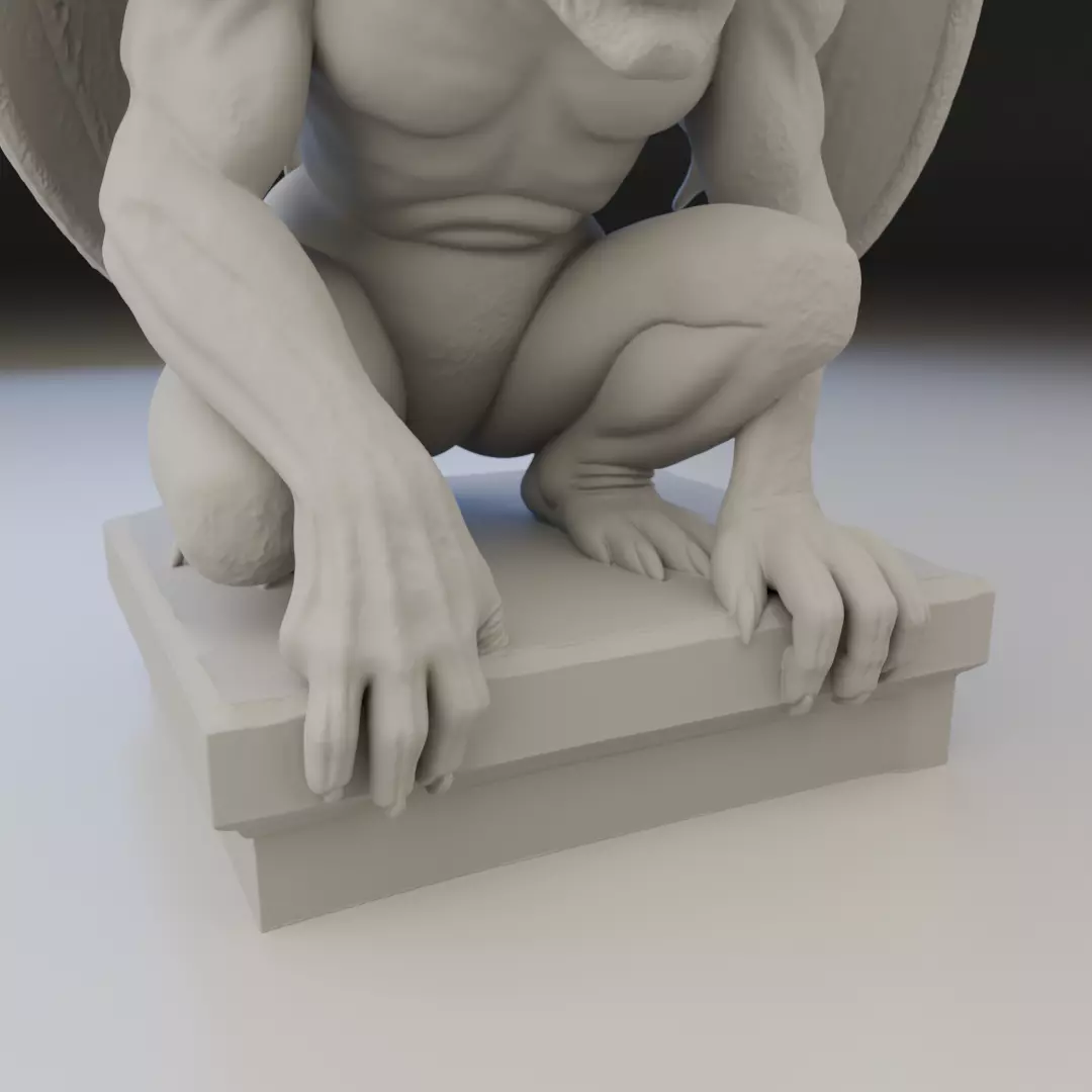 Gargoyle 3D print model_15