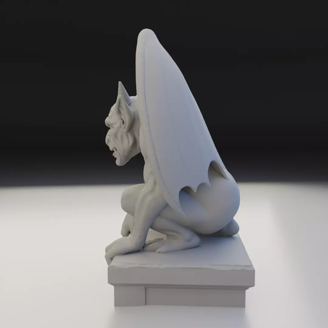 Gargoyle 3D print model_5