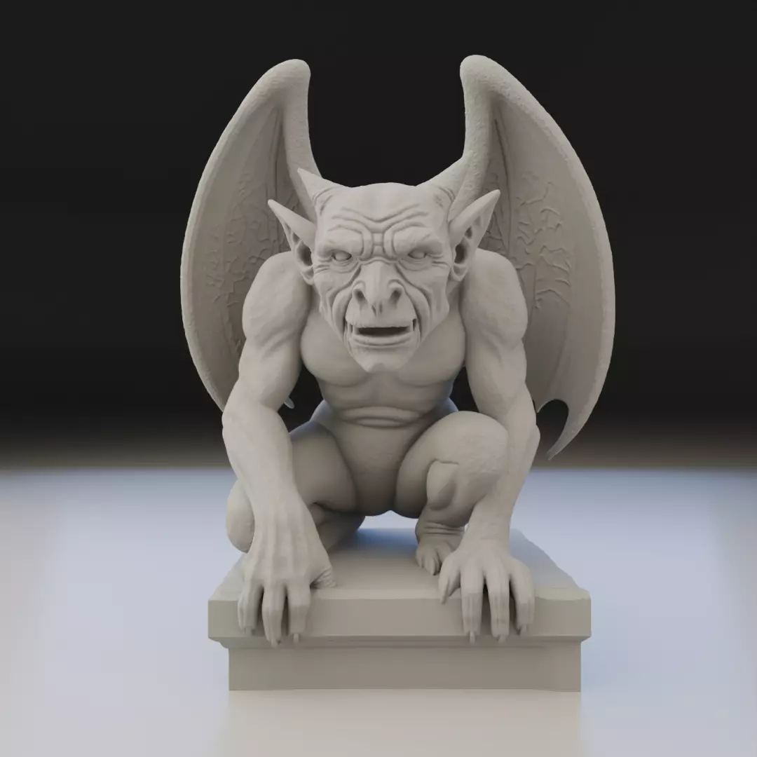 Gargoyle 3D print model_0