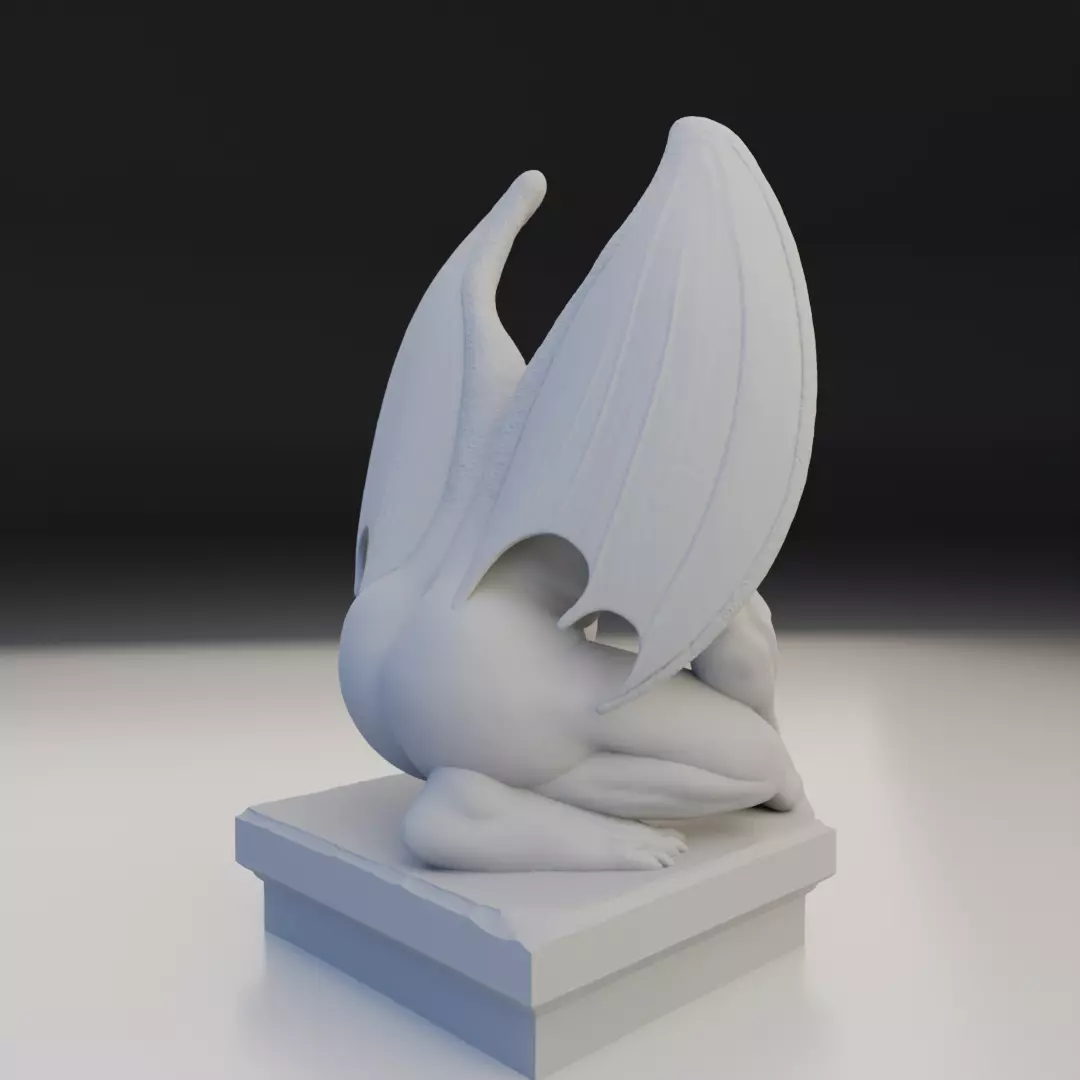 Gargoyle 3D print model_13