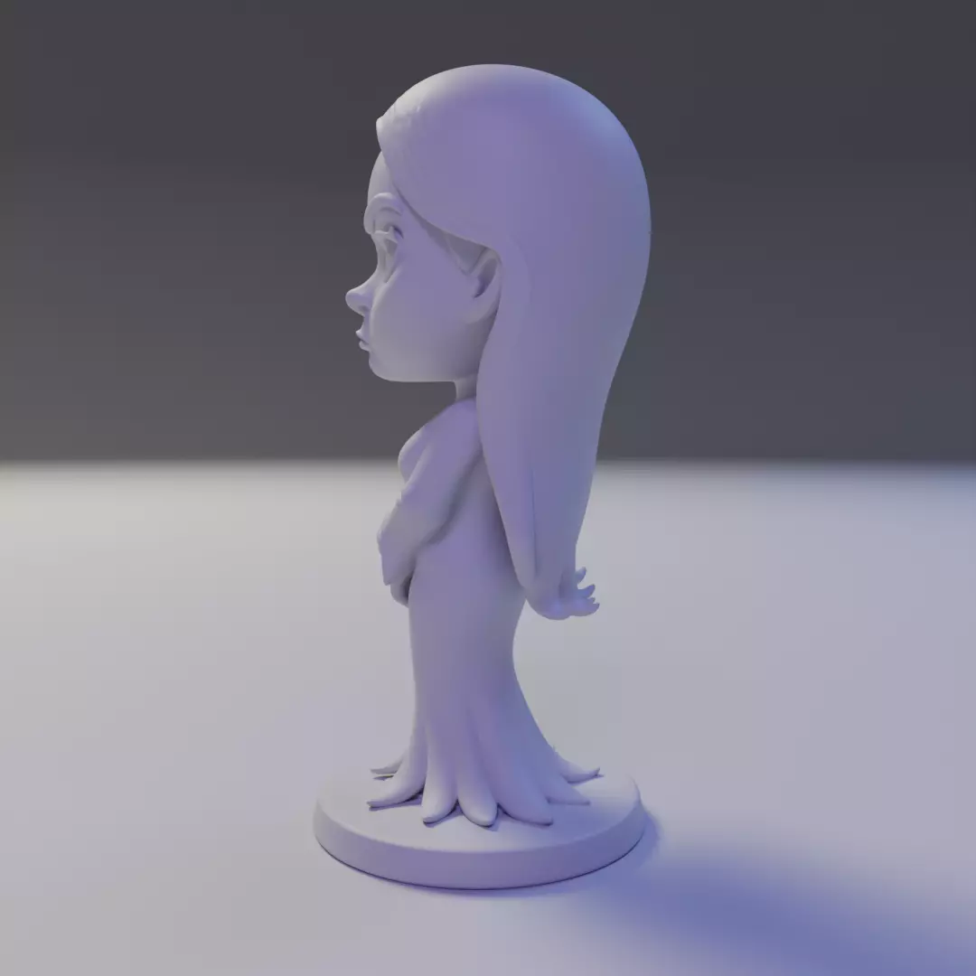 Morticia Addams 3D print model_5