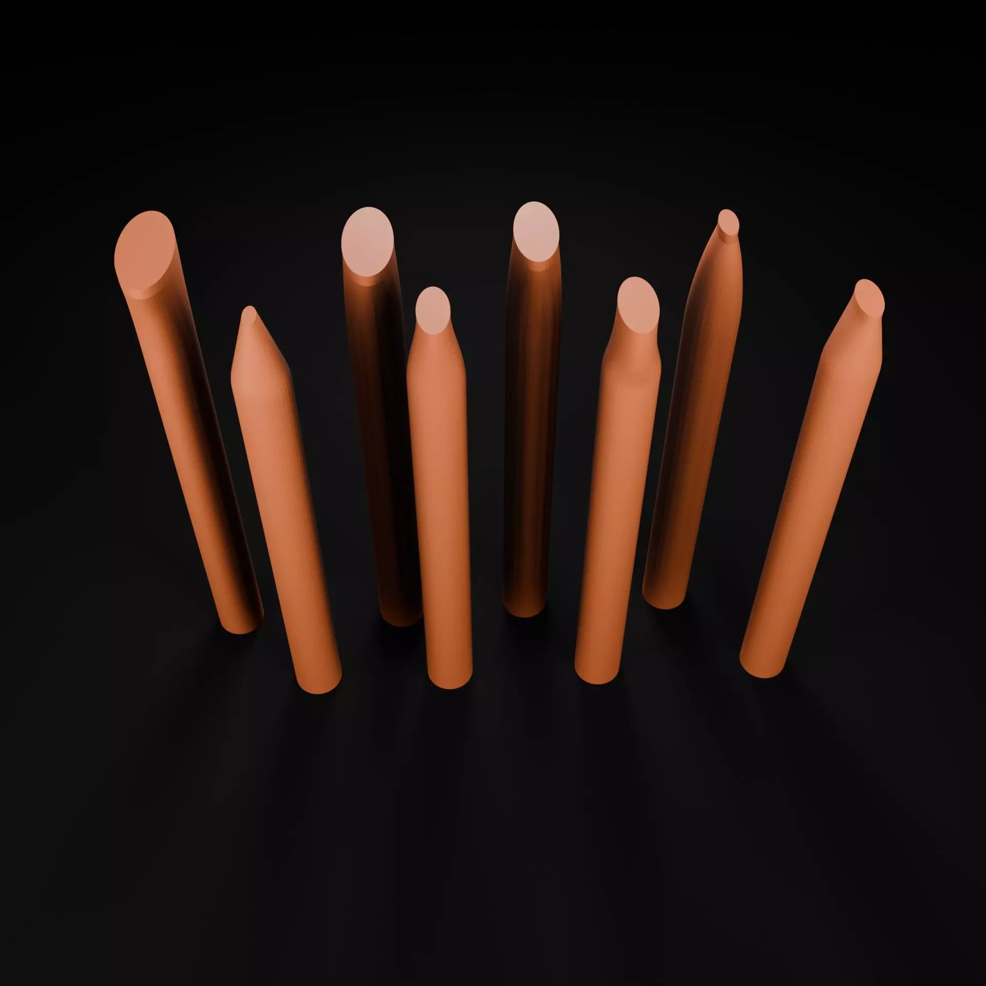 Dot Painting Template Oval Stencil for Mandala and Point Art 3D print model_0