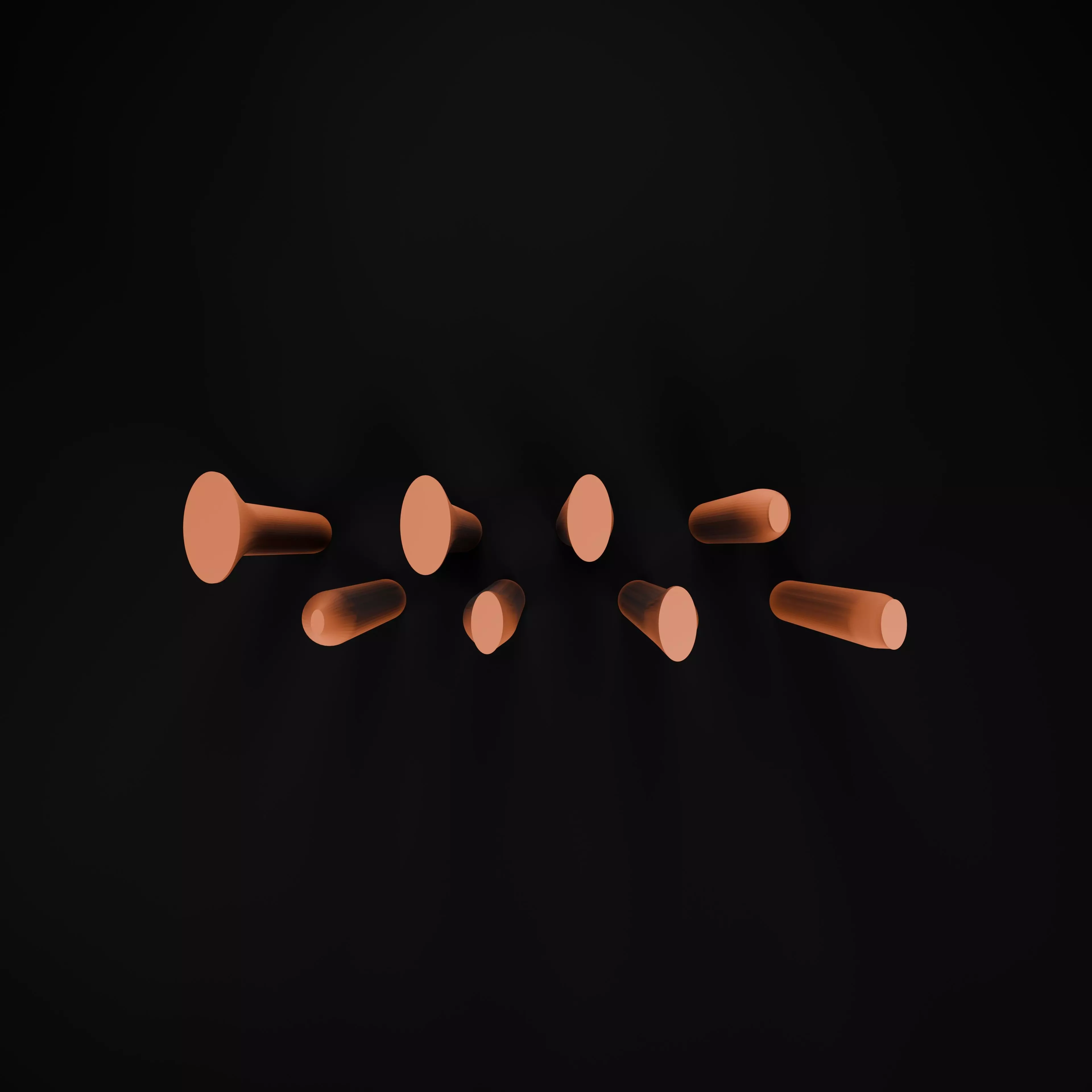 Dot Painting Template Oval Stencil for Mandala and Point Art 3D print model_1