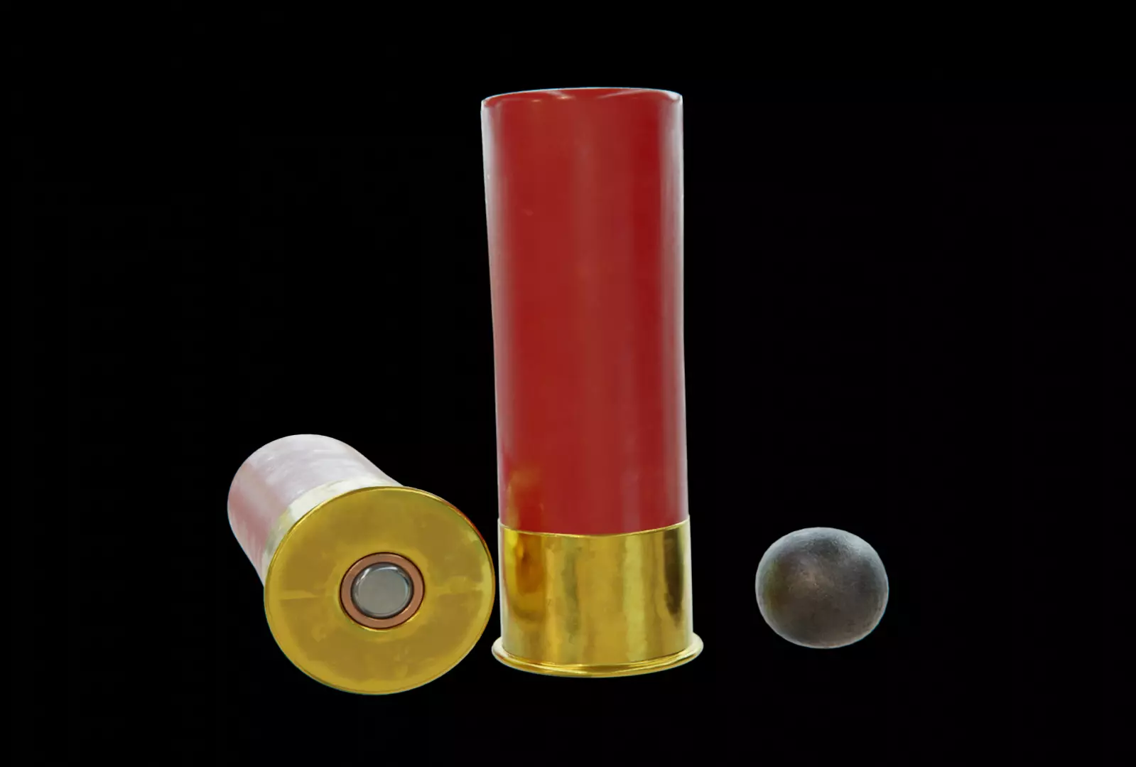 Shotgun bullet Free 3D model