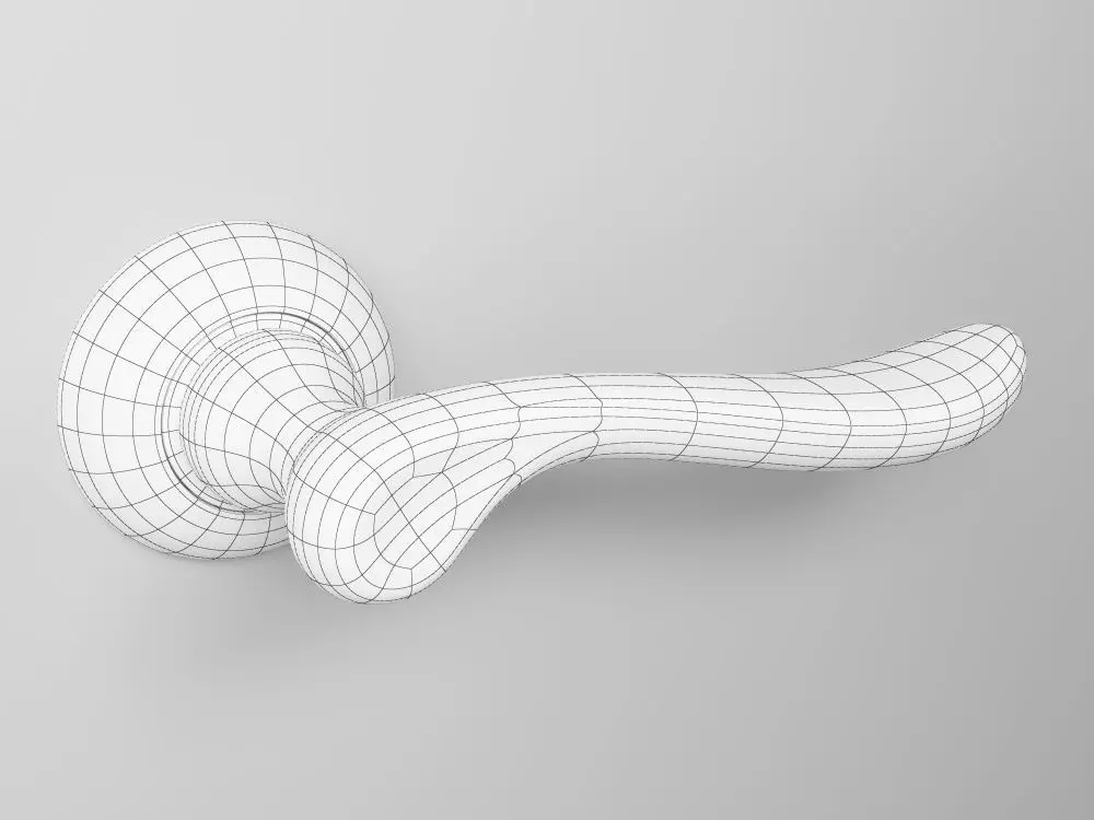 Door Handle 3D model_6