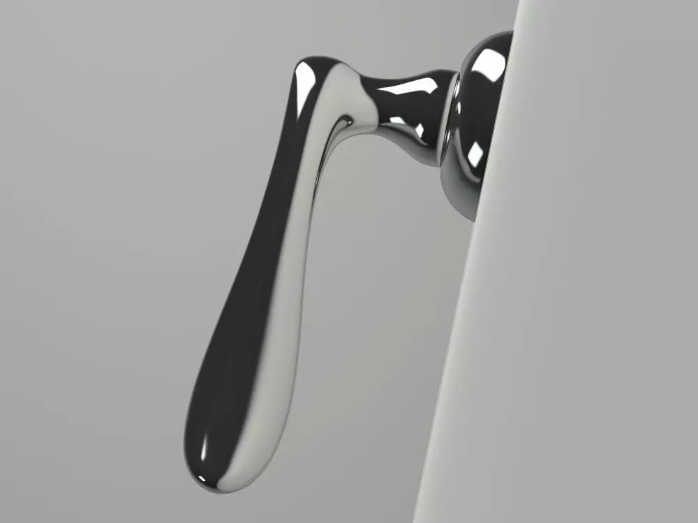 Door Handle 3D model_4
