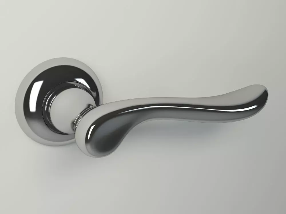 Door Handle 3D model_0