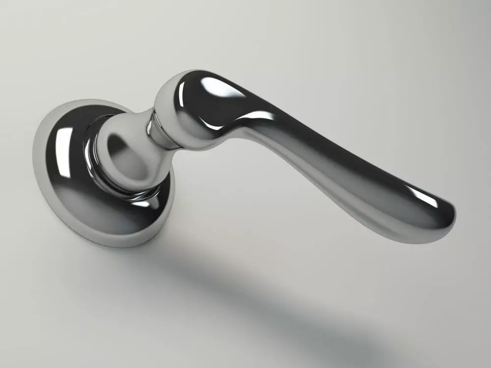 Door Handle 3D model_2
