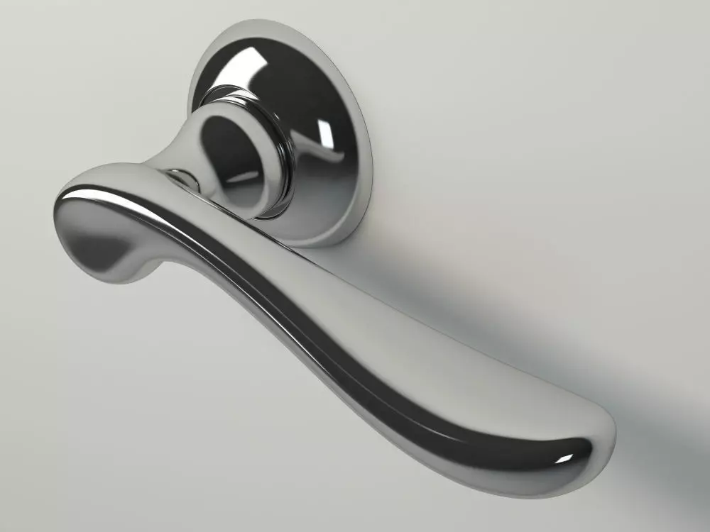 Door Handle 3D model_1