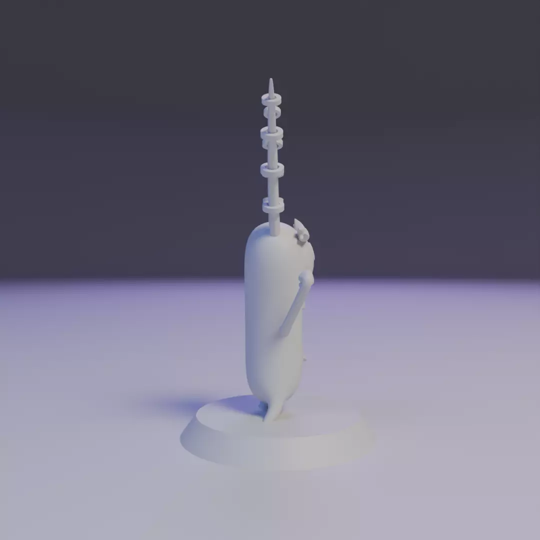Plankton 3D print model_4