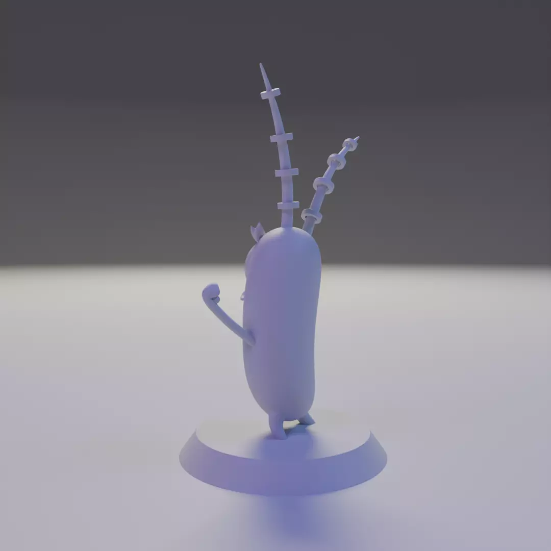 Plankton 3D print model_10