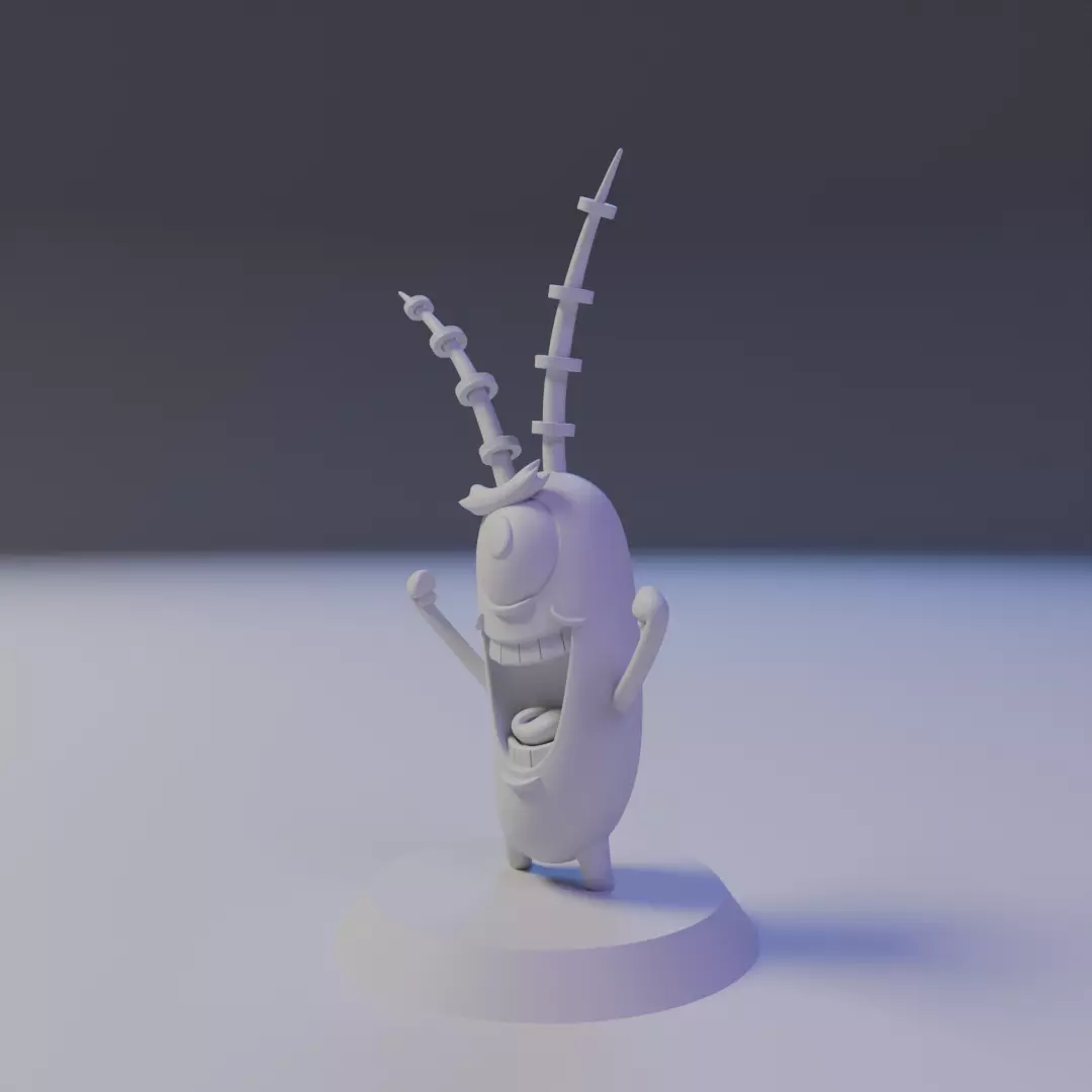 Plankton 3D print model_14