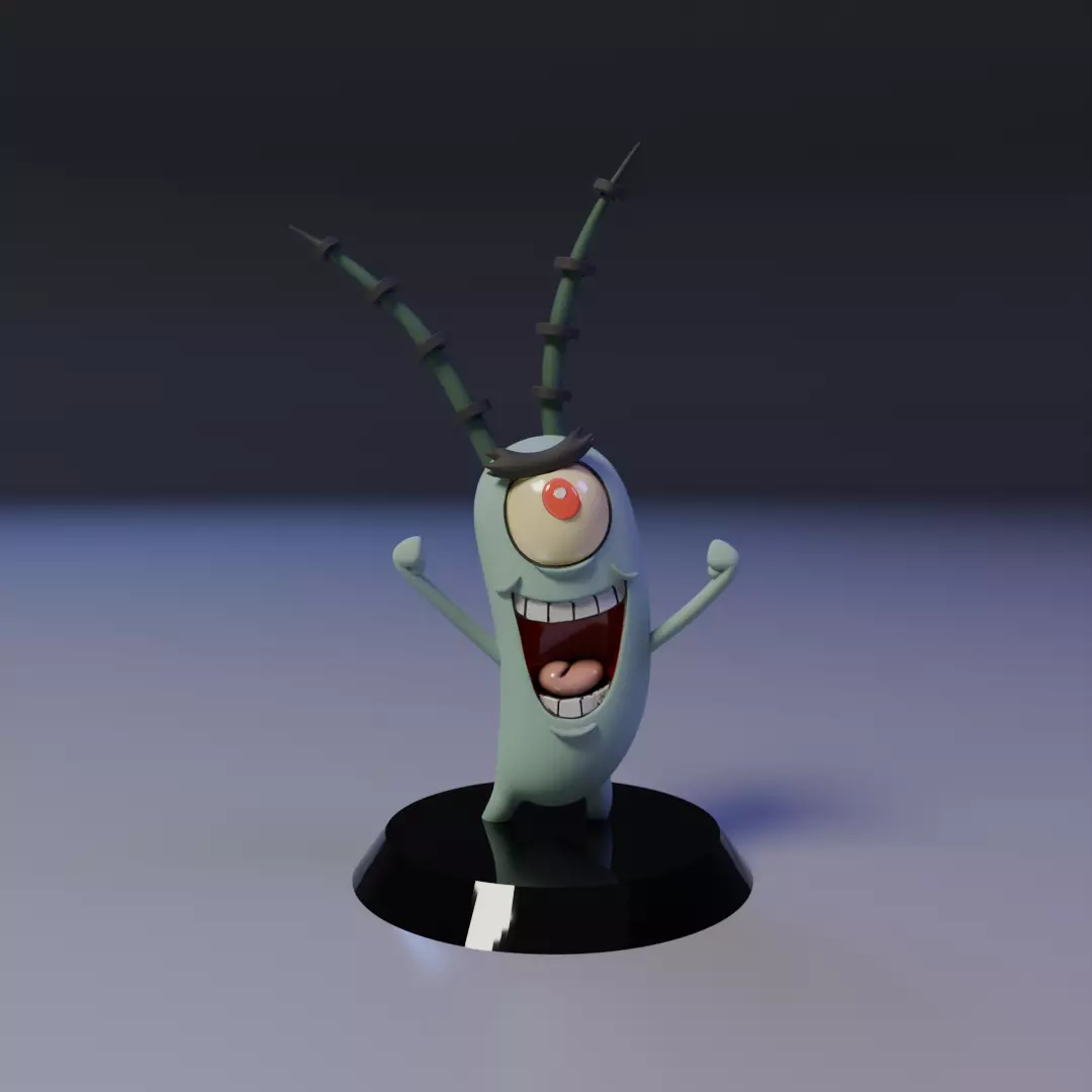 Plankton 3D print model_15