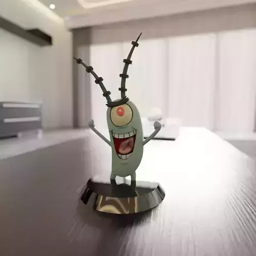 Plankton 3D print model