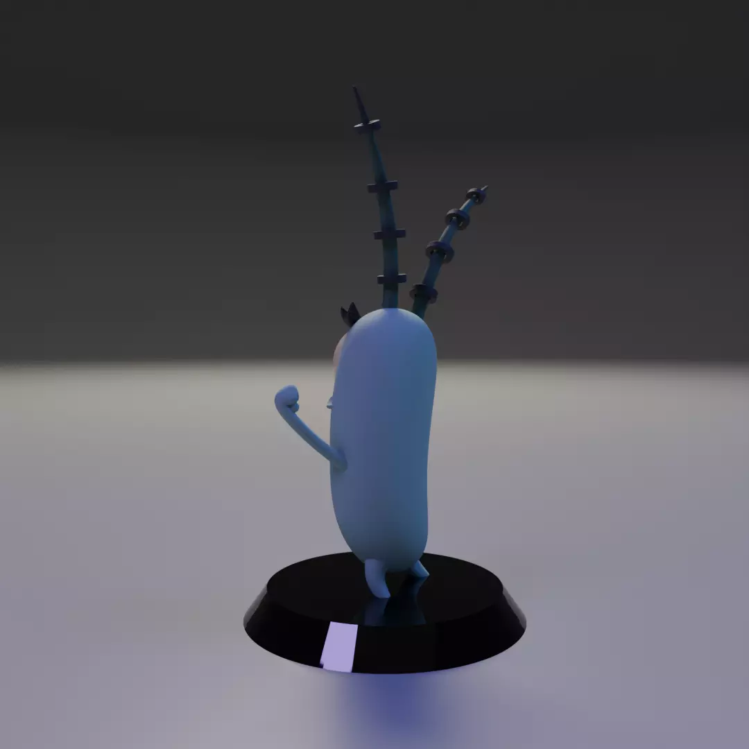 Plankton 3D print model_9