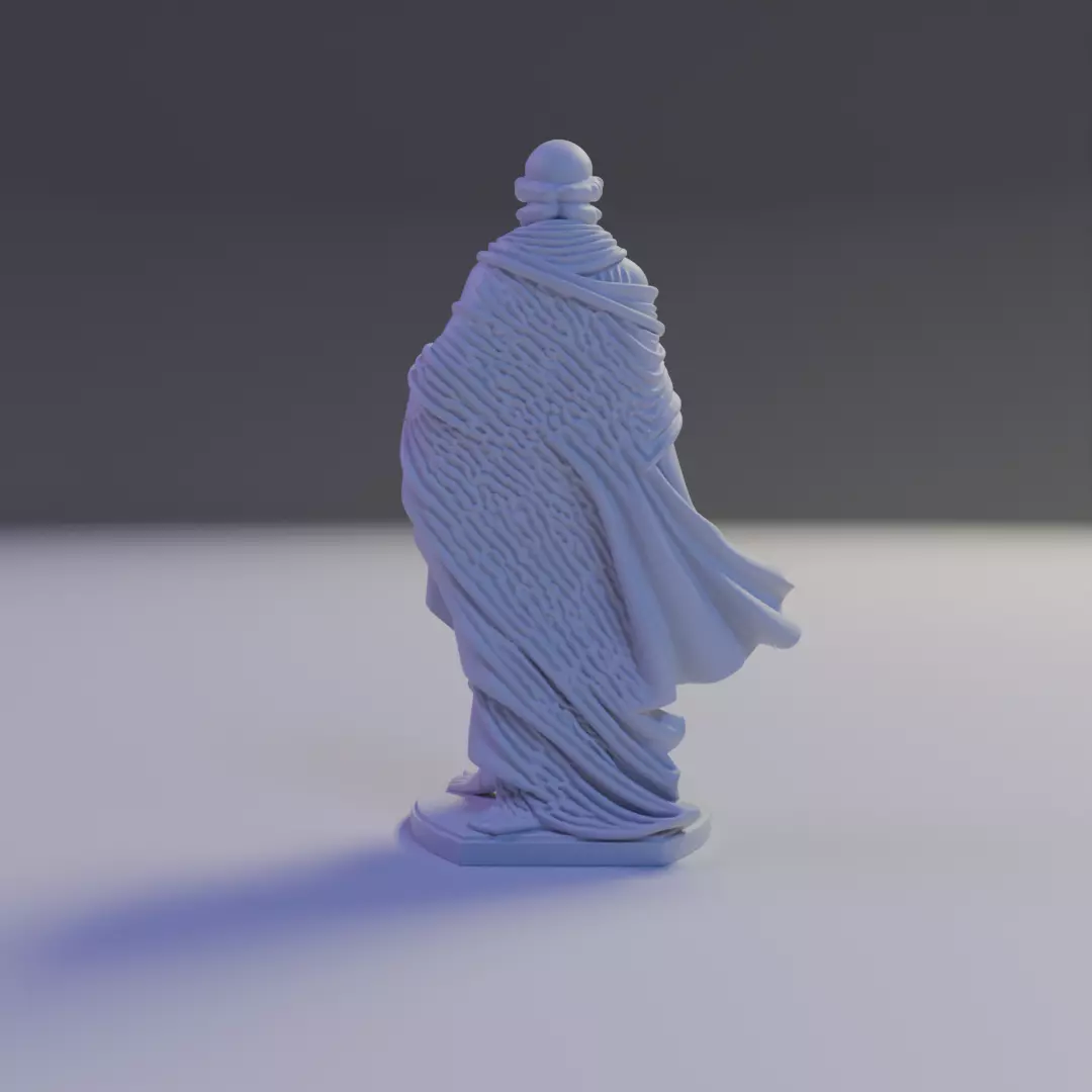 statue 3D print model_1