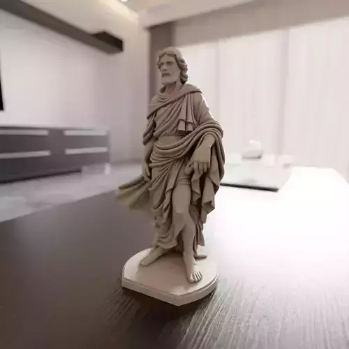 statue 3D print model
