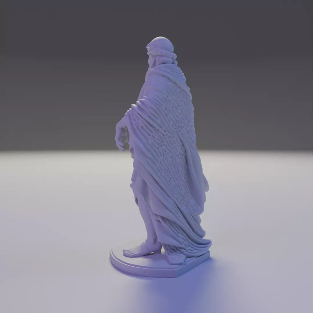 statue 3D print model_9