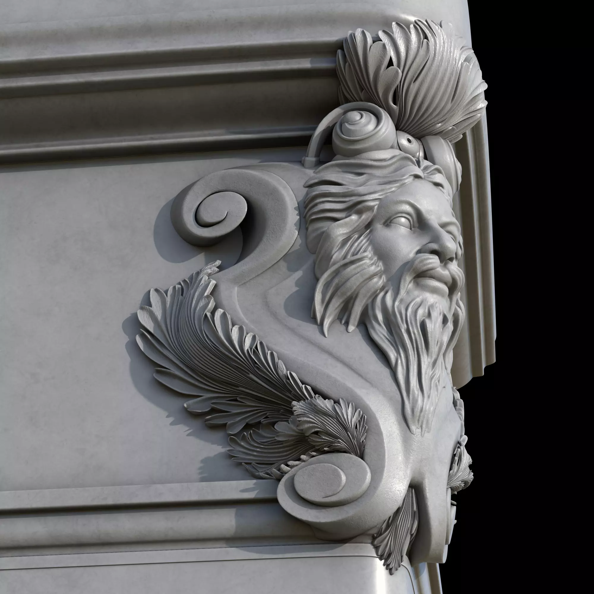 carved models 3D Model Collection_13