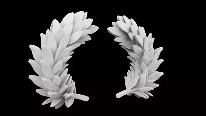 Laurel Wreath Crown 3D Print Model 3D print model
