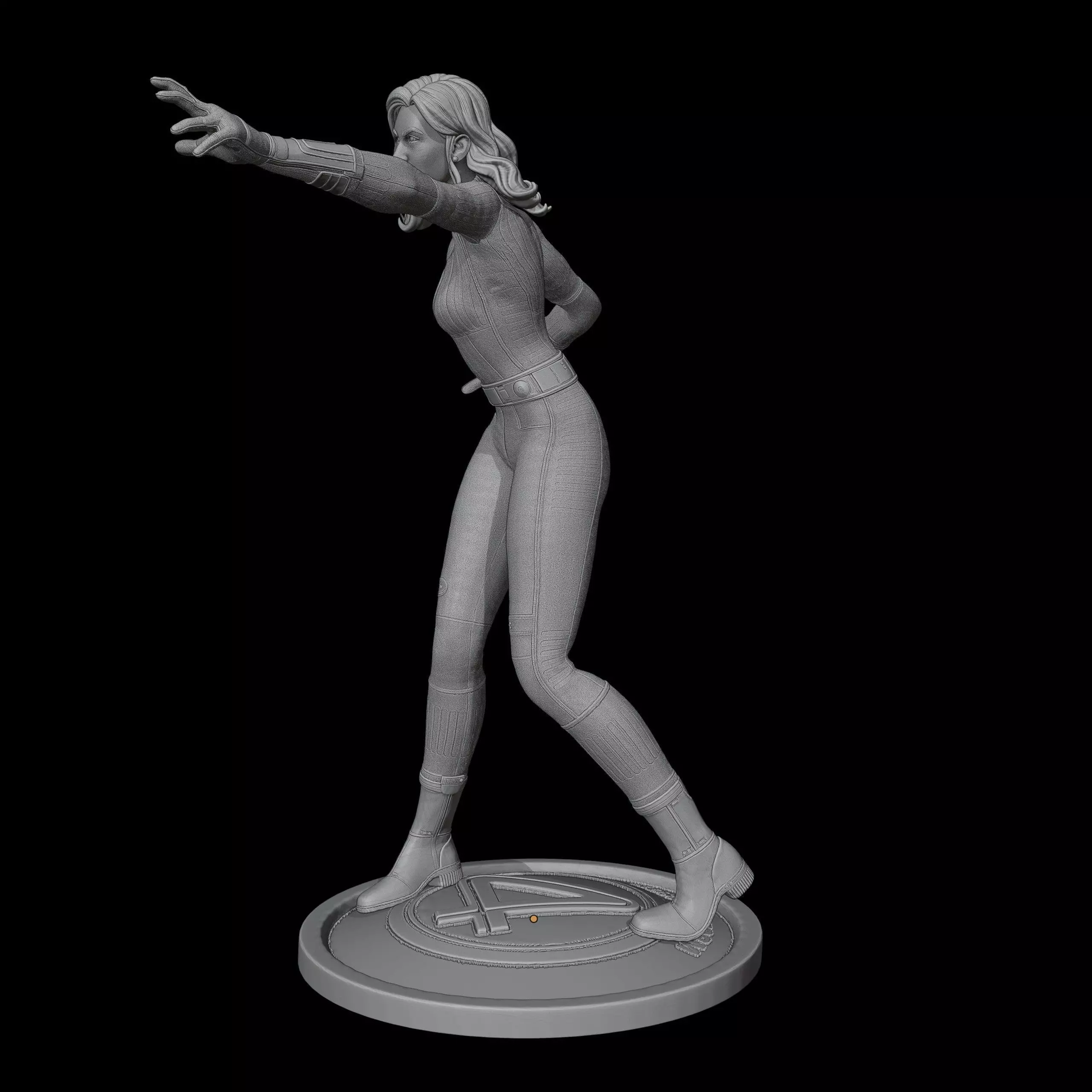 Susan Storm  3D print model_3