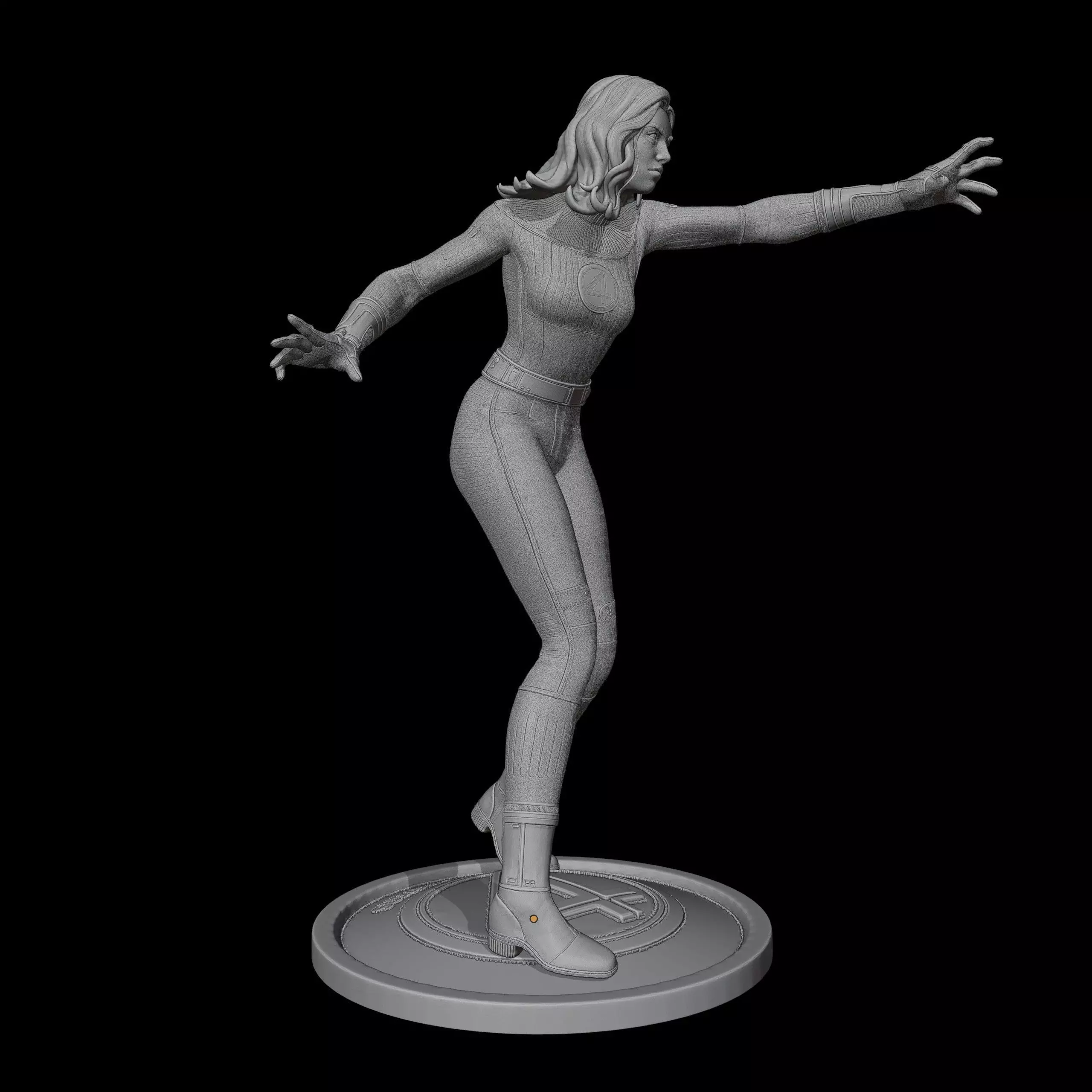 Susan Storm  3D print model_11