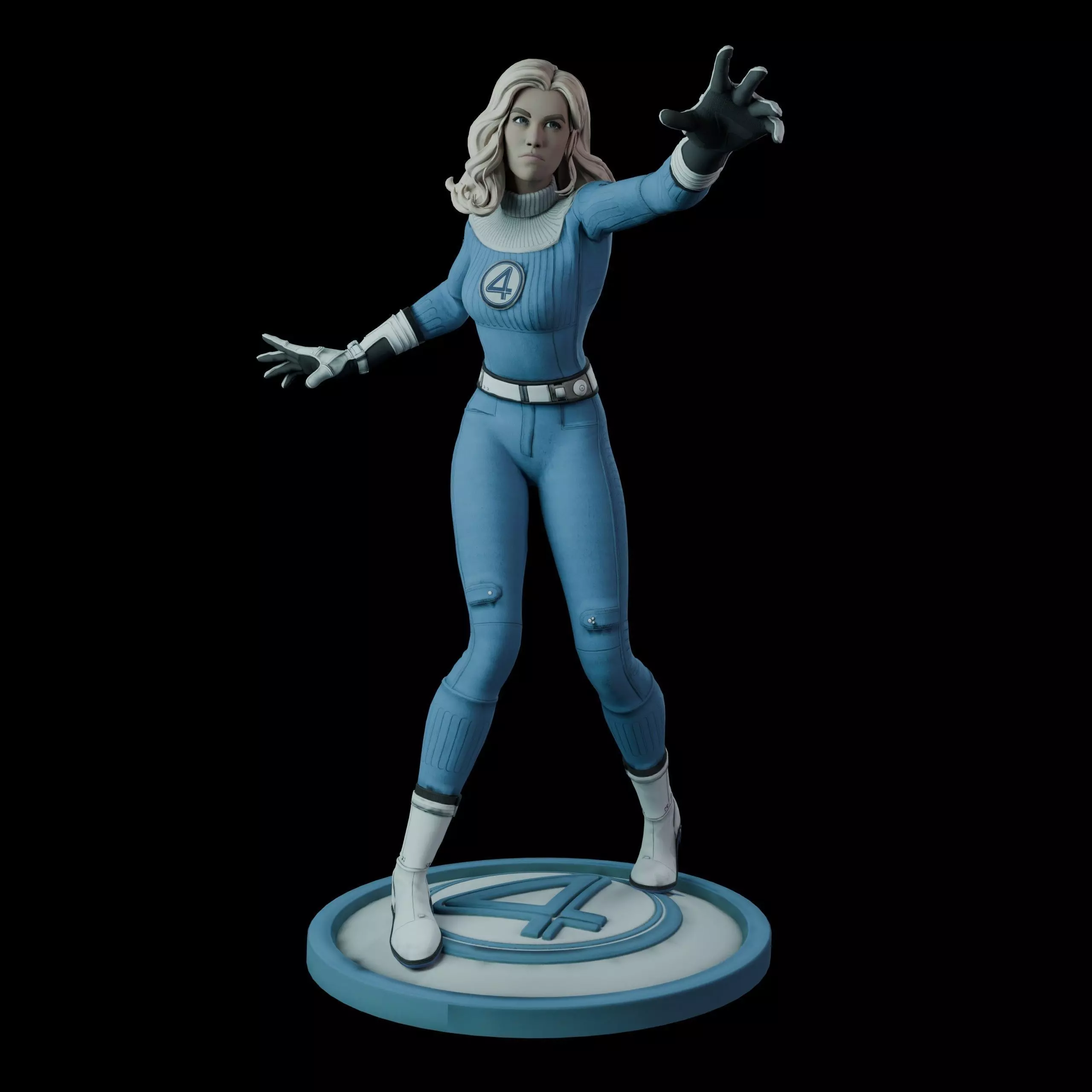 Susan Storm  3D print model_0