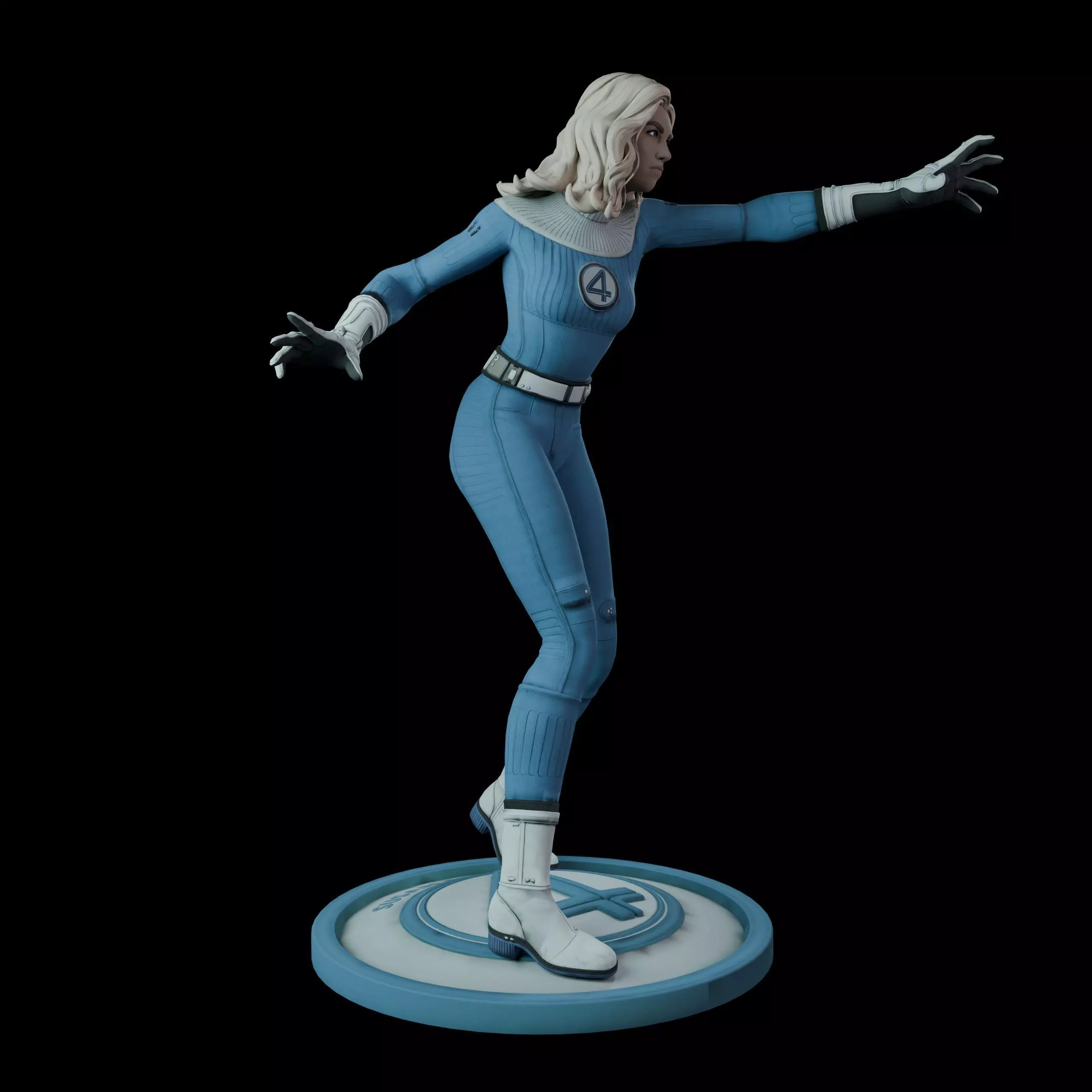 Susan Storm  3D print model_10