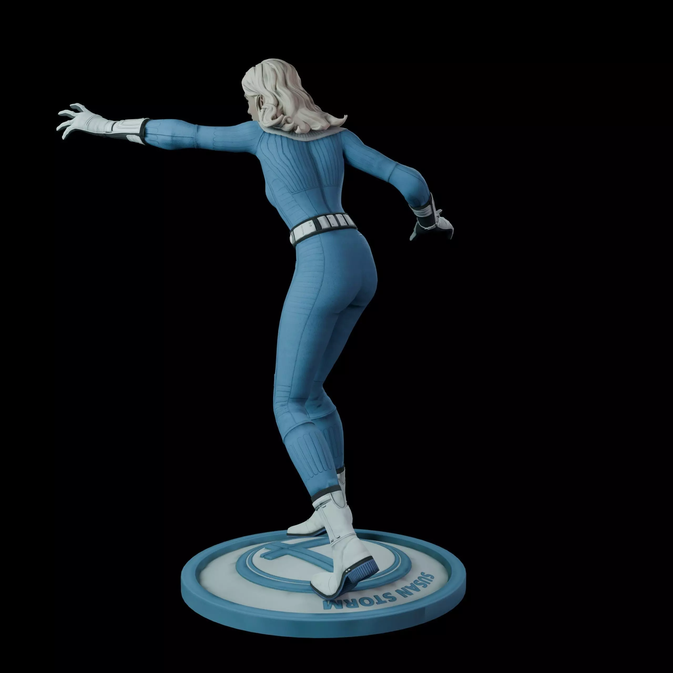 Susan Storm  3D print model_4