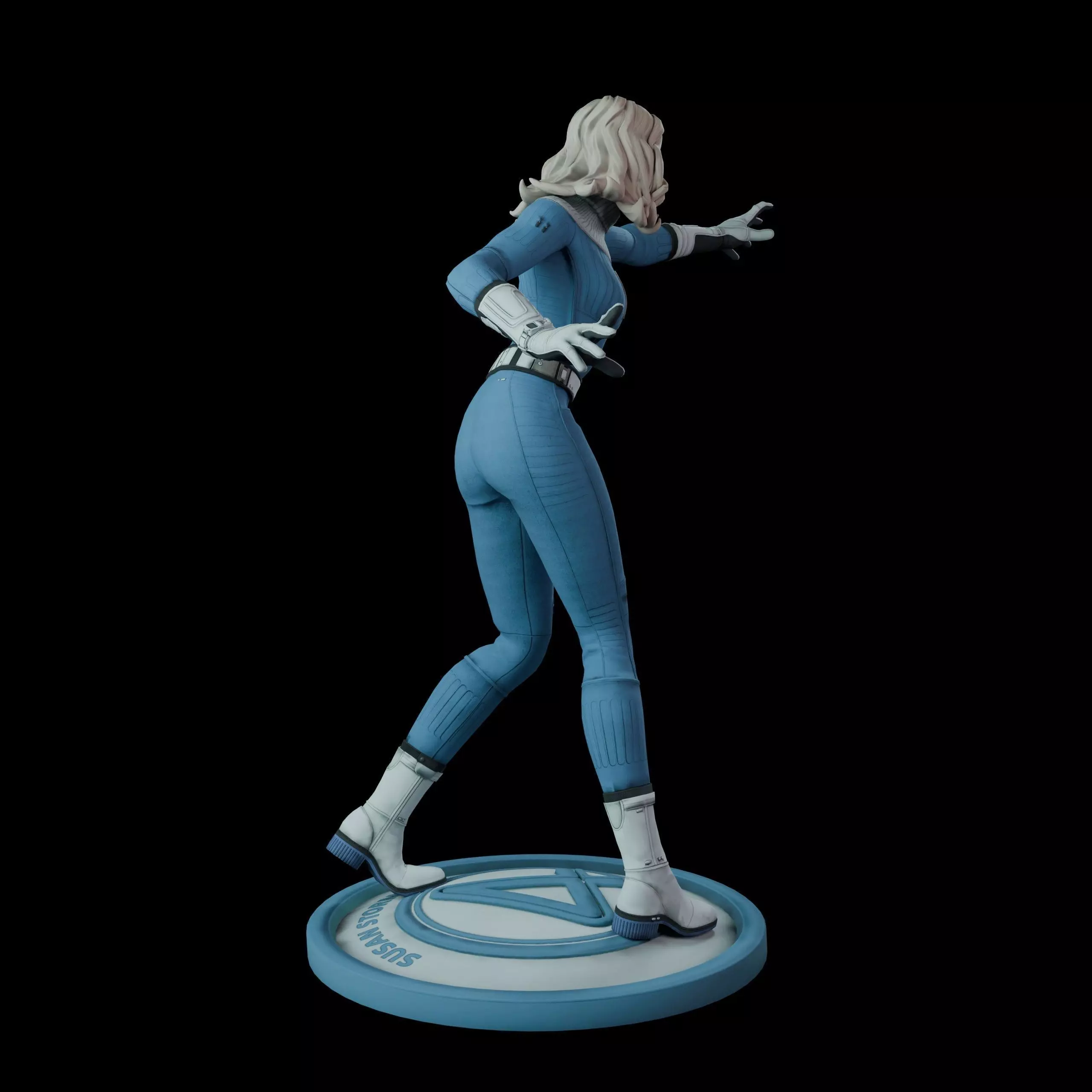 Susan Storm  3D print model_8