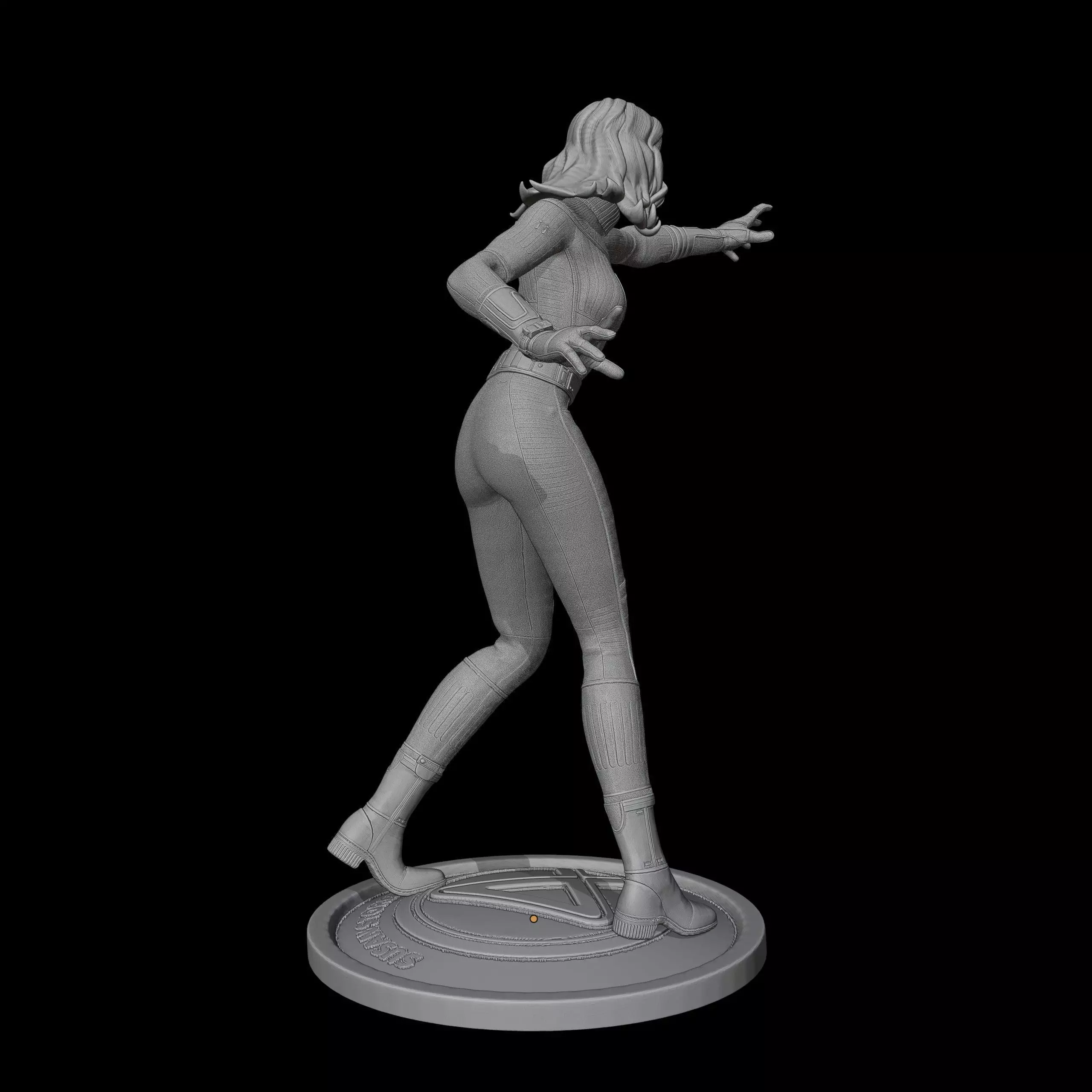 Susan Storm  3D print model_9