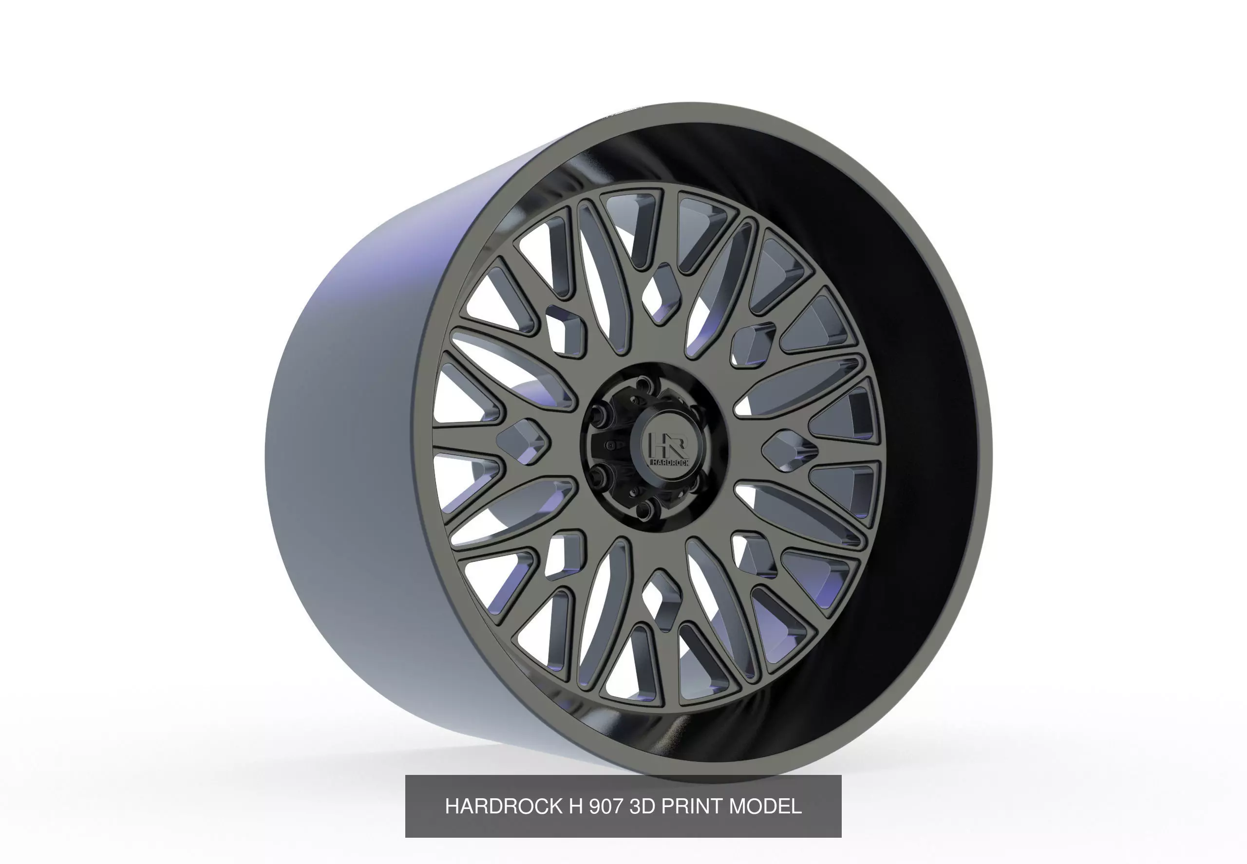 best seller hardrock wheels 3D Model Collection_6