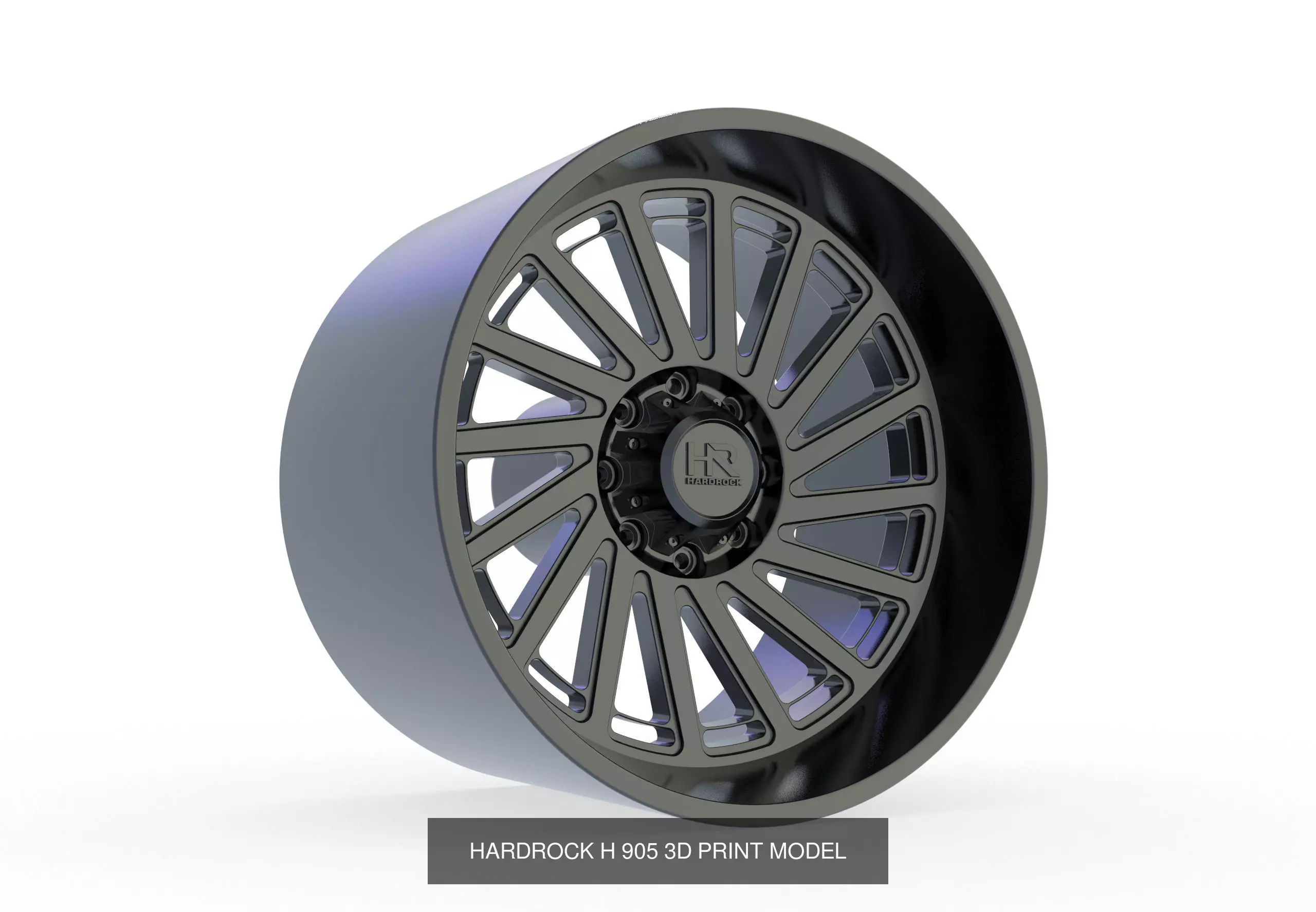 best seller hardrock wheels 3D Model Collection_4