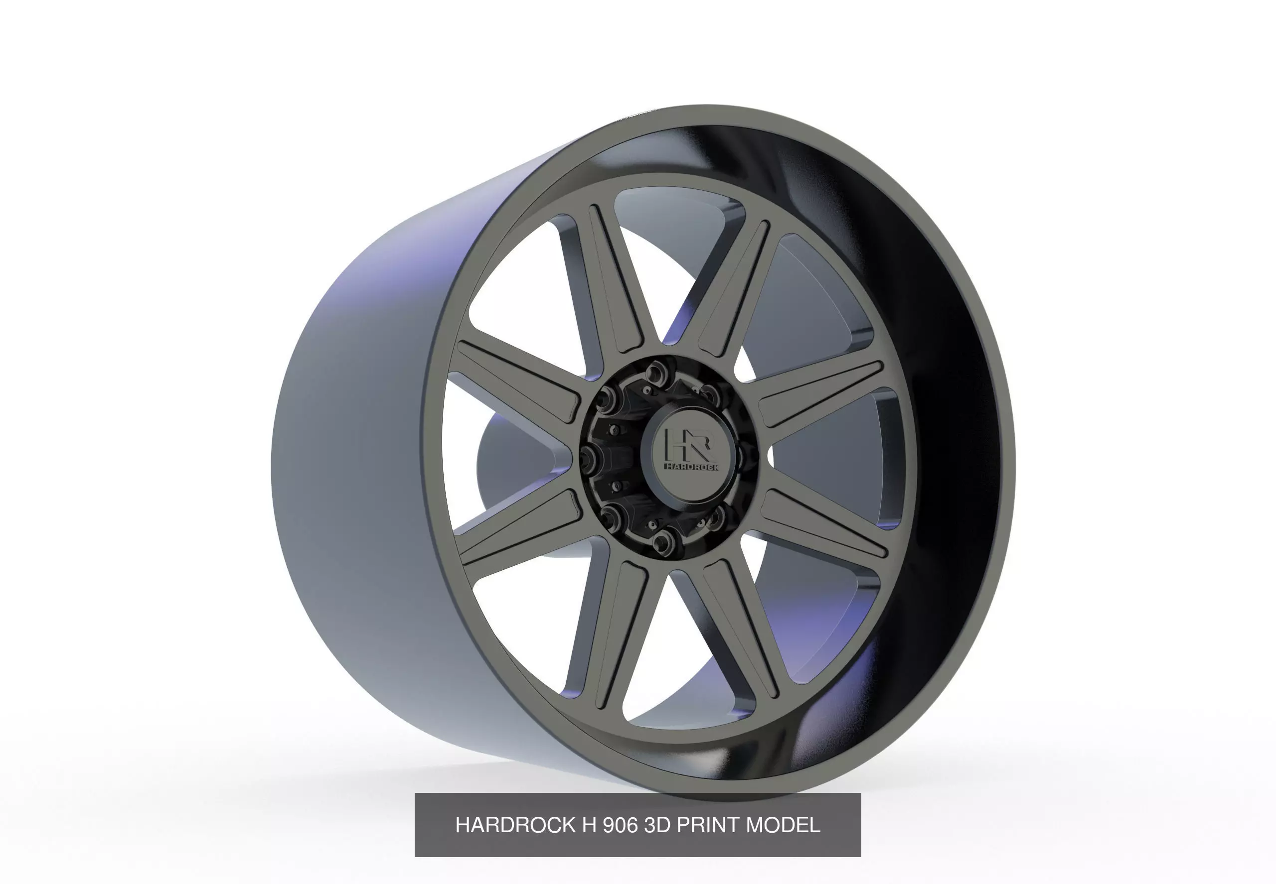 best seller hardrock wheels 3D Model Collection_5