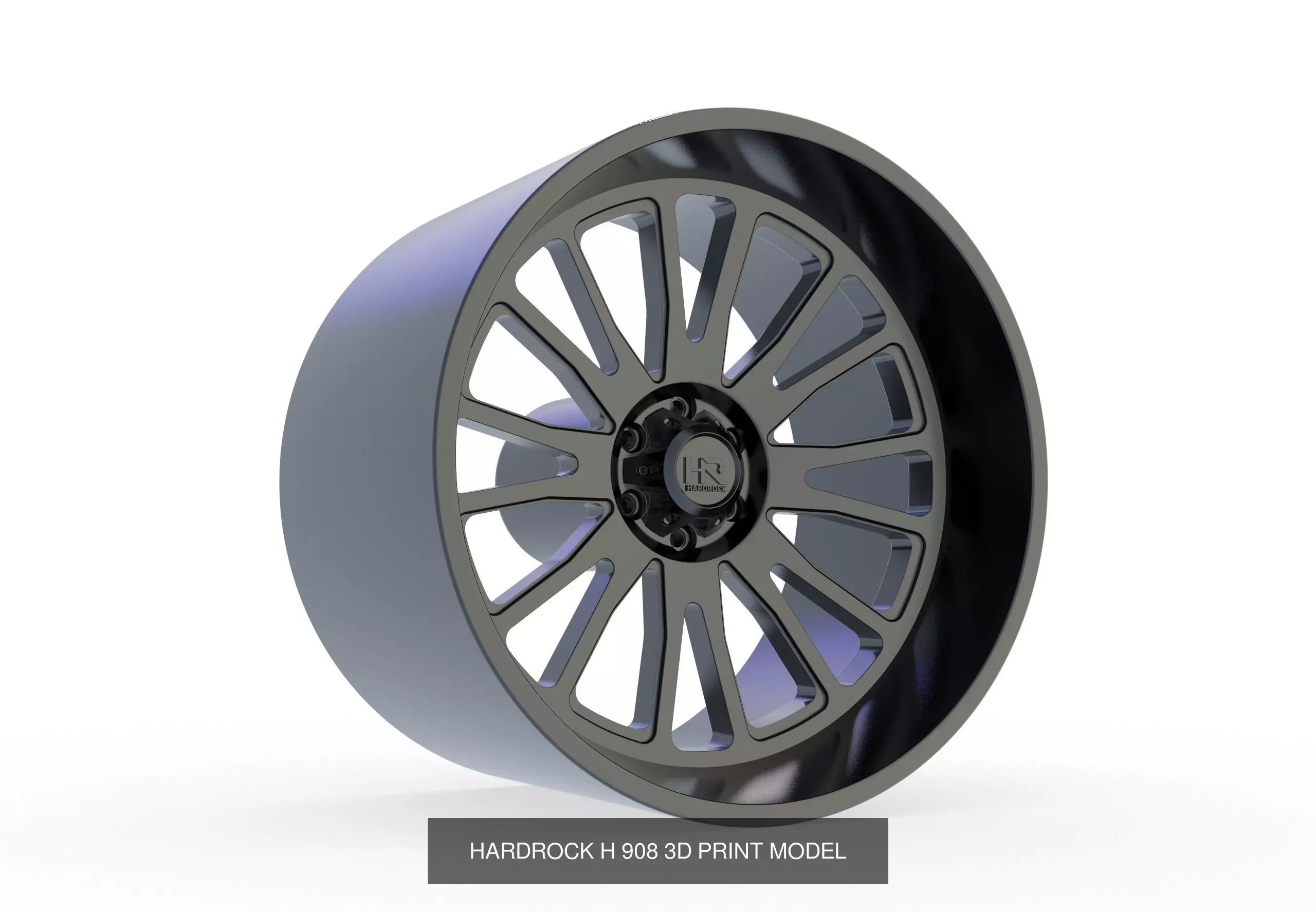 best seller hardrock wheels 3D Model Collection_7