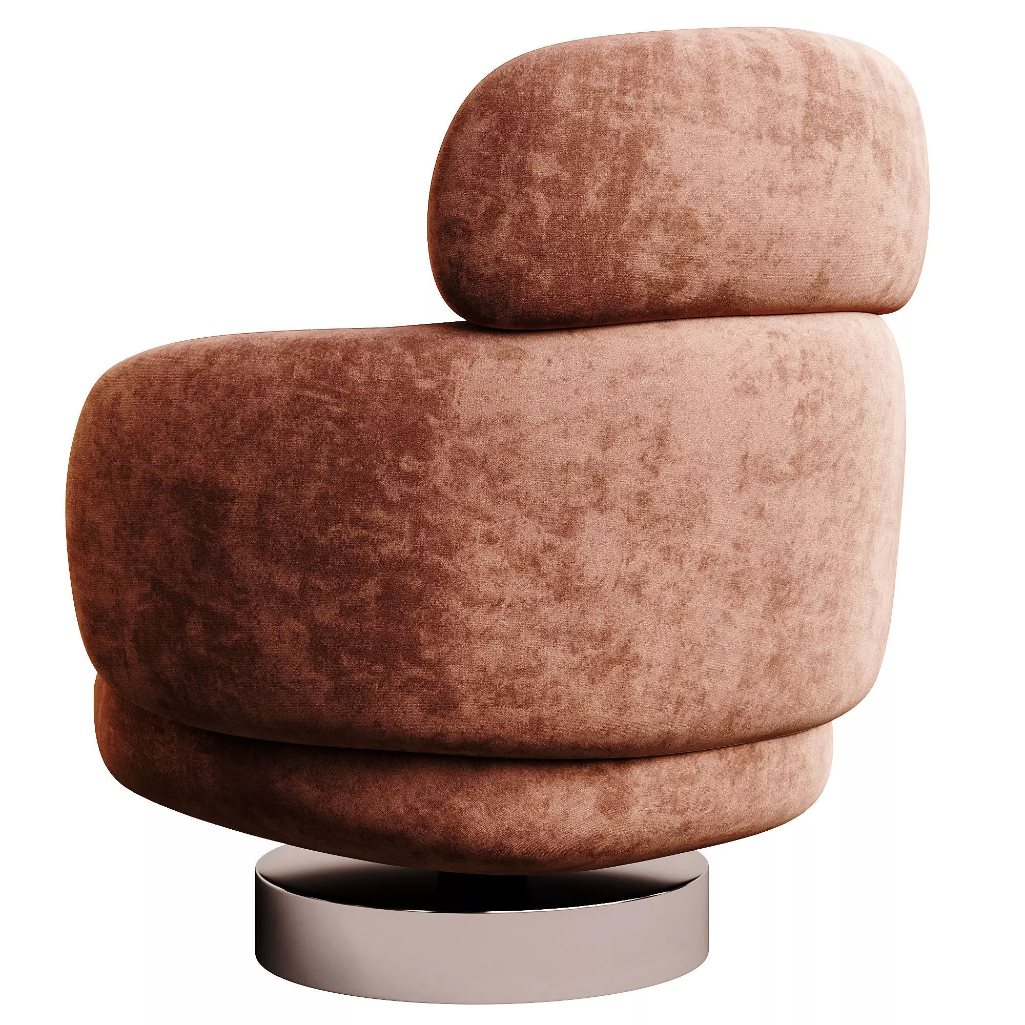 Vivienne armchair set1 3D model_4