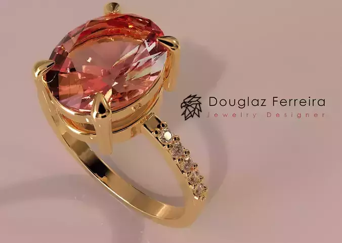 Cristal flow 3D print model