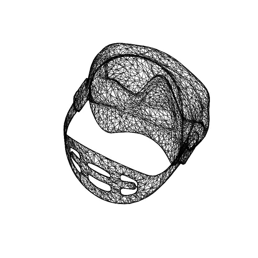 Snorkel Mask 3D Model STL FBX OBJ Digital Download 3D print model_7