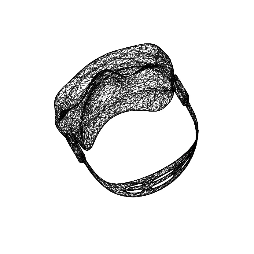 Snorkel Mask 3D Model STL FBX OBJ Digital Download 3D print model_10