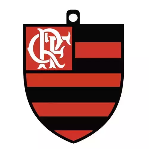 CR Flamengo Keychain 3D print model