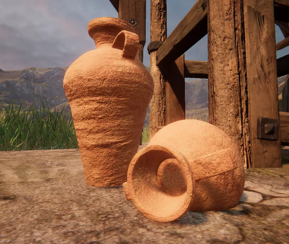 Medieval Viking Prop Pack Vol 1 - Game Ready PBR Assets Low-poly 3D model_11