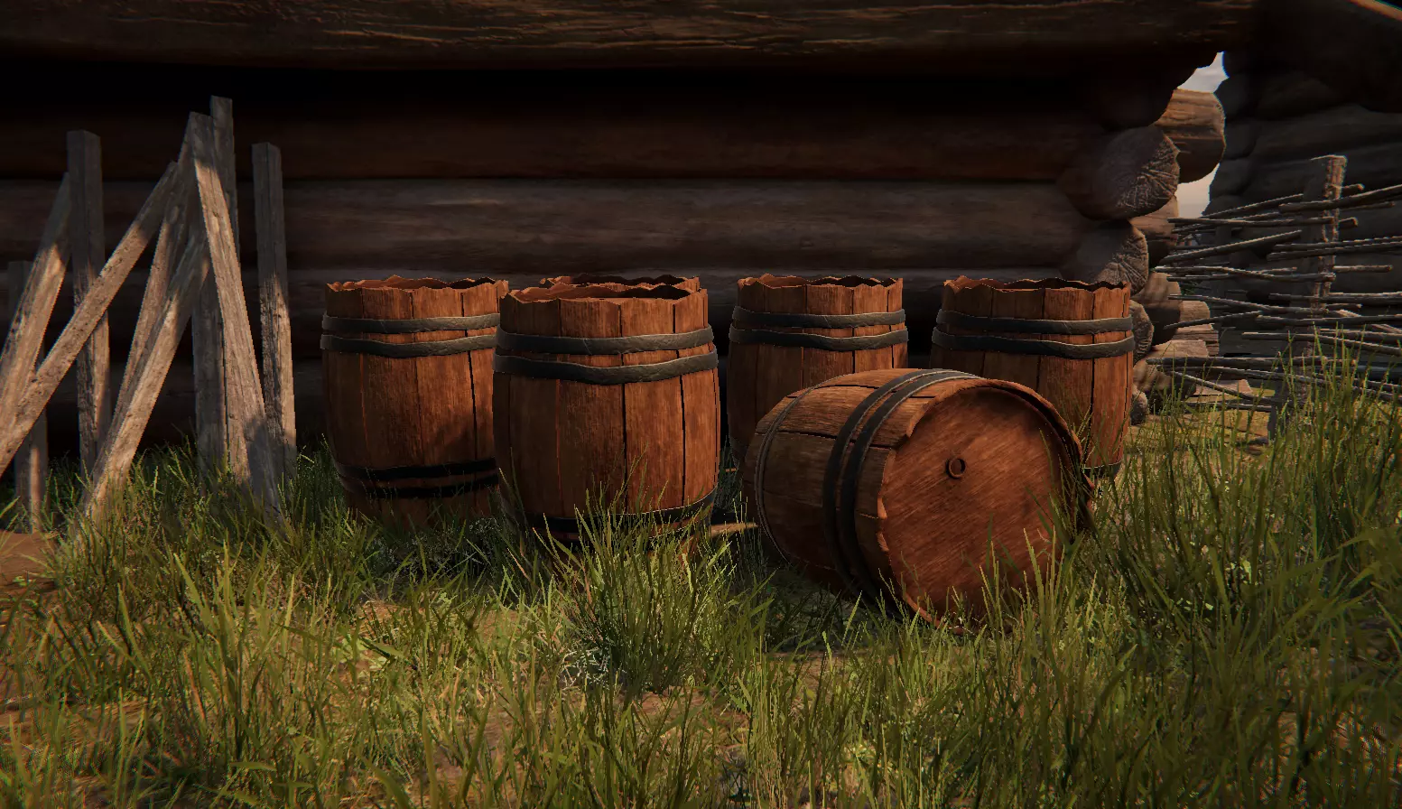 Medieval Viking Prop Pack Vol 1 - Game Ready PBR Assets Low-poly 3D model_7