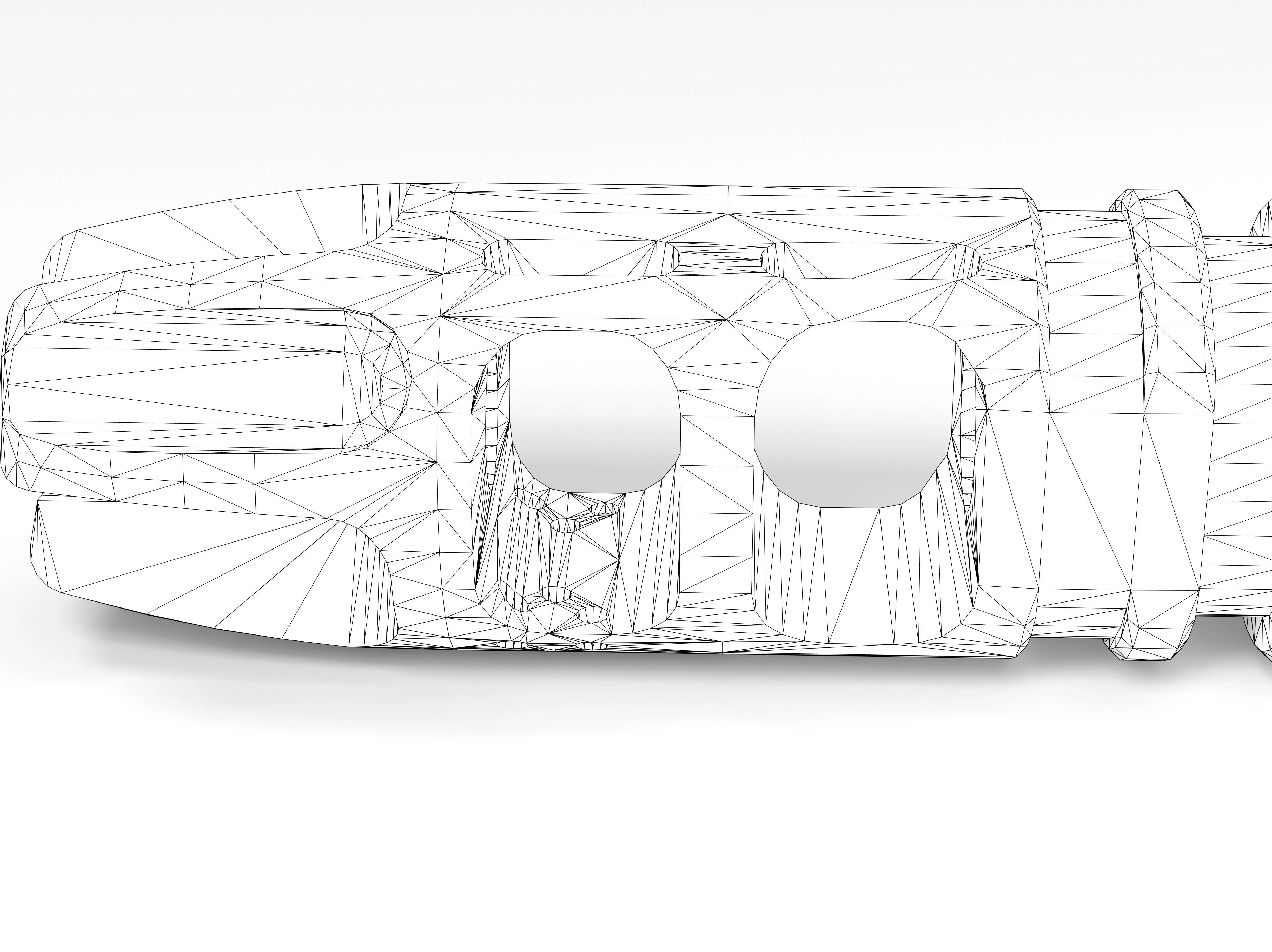 VG6 EPSILON 556 MUZZLE BRAKE Low-poly 3D model_9