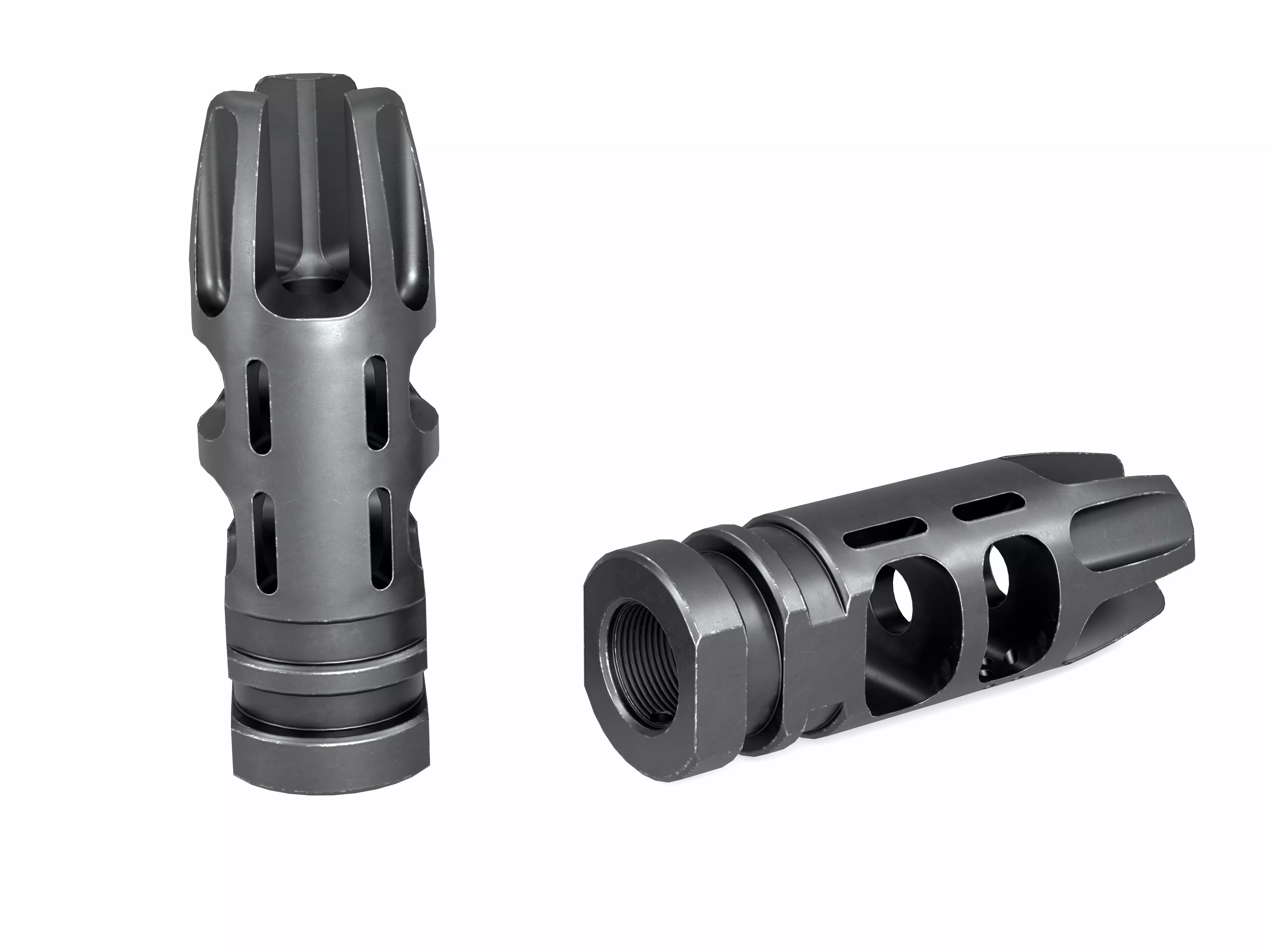 VG6 EPSILON 556 MUZZLE BRAKE Low-poly 3D model_3