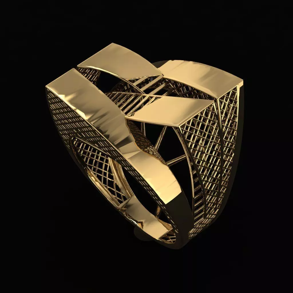 Beautiful Turkish Ring 3D print model_0