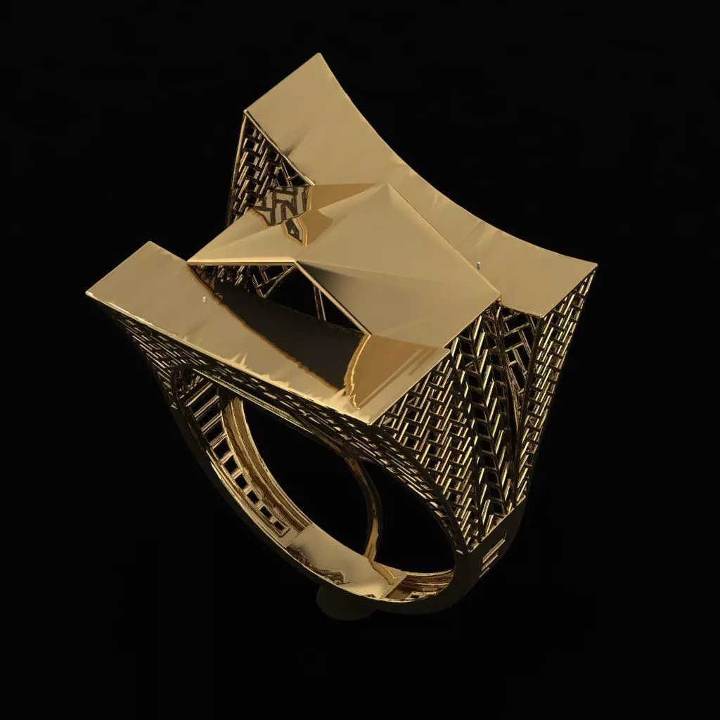 Beautiful Turkish Ring 3D print model_0