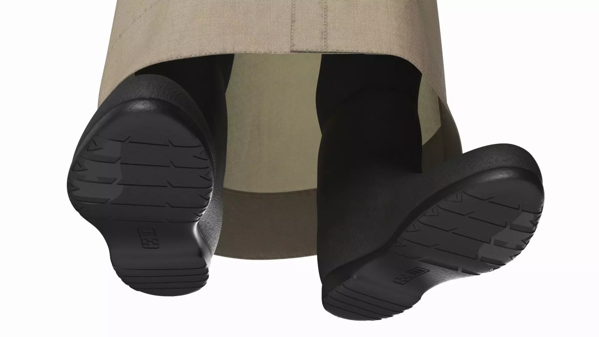 Character Ku Klux Klan in Old Mantle and Mask 3D model_7