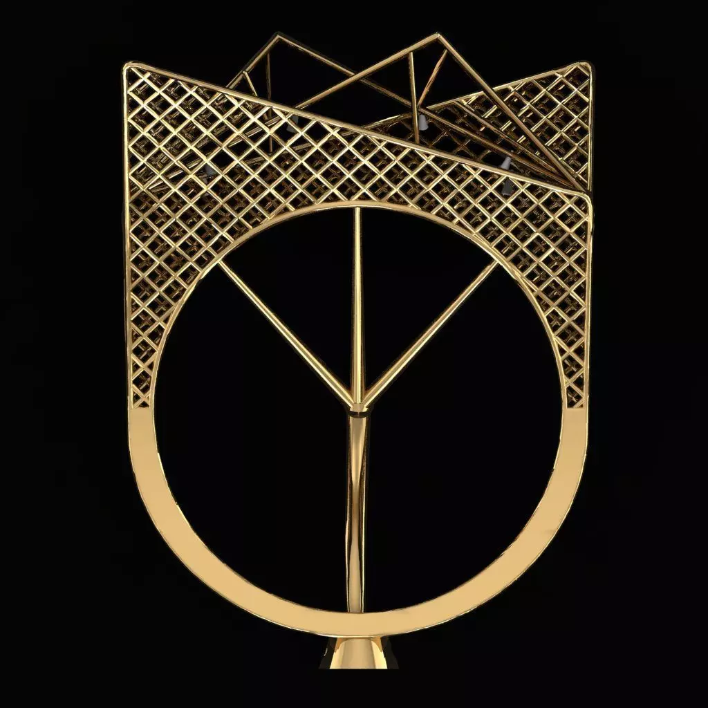 Beautiful Turkish Ring  3D print model_2